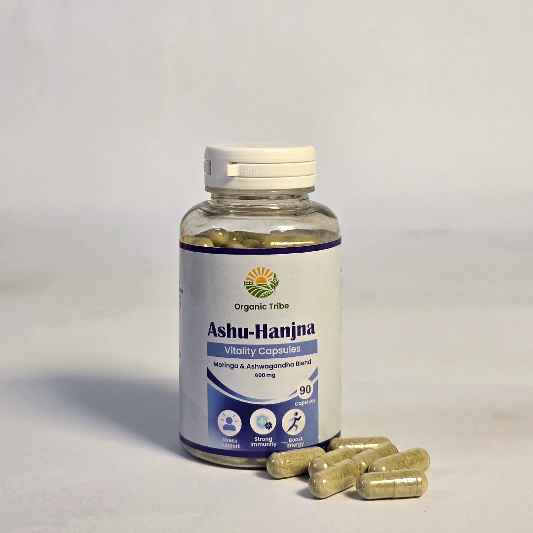 Ashu Hanjna 600mg – Power of Ashwagandha & Moringa in One!