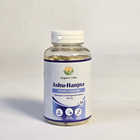 Ashu Hanjna 600mg – Power of Ashwagandha & Moringa in One!